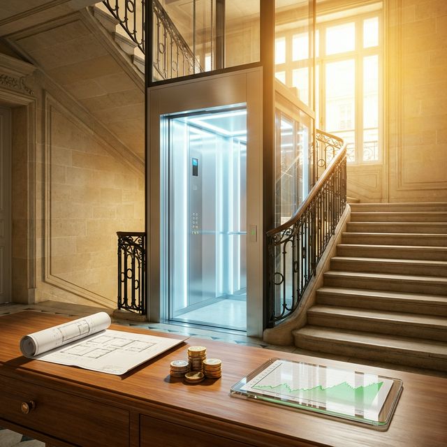 Aides & Subventions pour le Remplacement d'Ascenseur